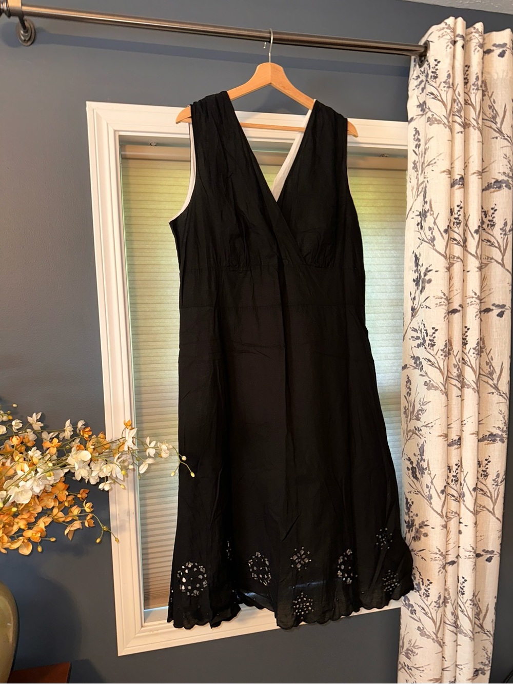 Maurices Black Sleeveless V-Neck A-Line Dress